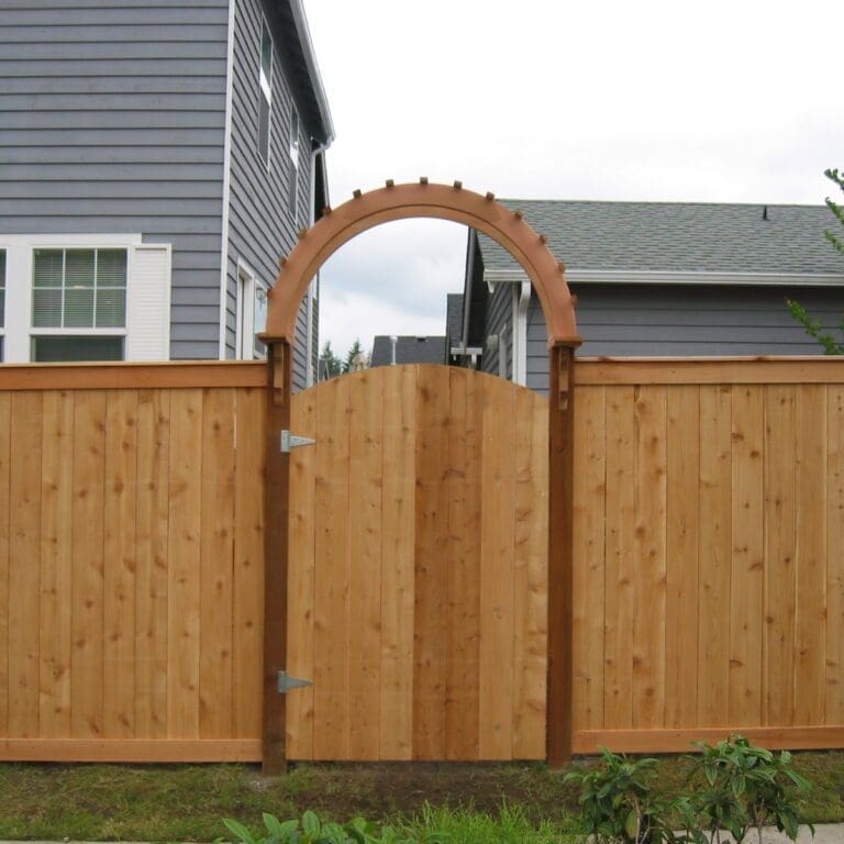 Full Panel with Arbor and round gate