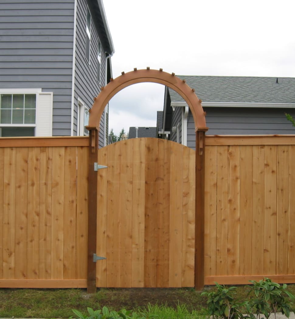 Full Panel with Arbor and round gate